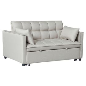 Sofá cama Brela tela beige