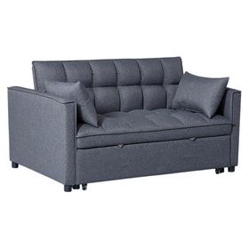 Sofá cama Brela tela gris