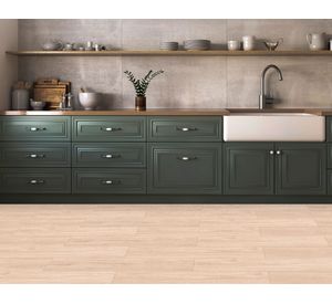 Cerámica piso Álamo hueso 90x20 cm 1.7 m2