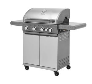 Parrilla a gas 4 quemadores + lateral