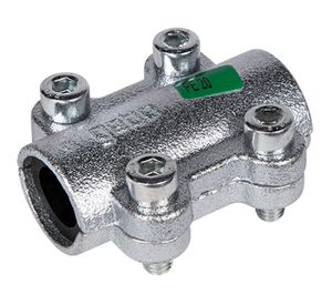 Abrazadera corta para tubo plástico 20 mm 3/4''