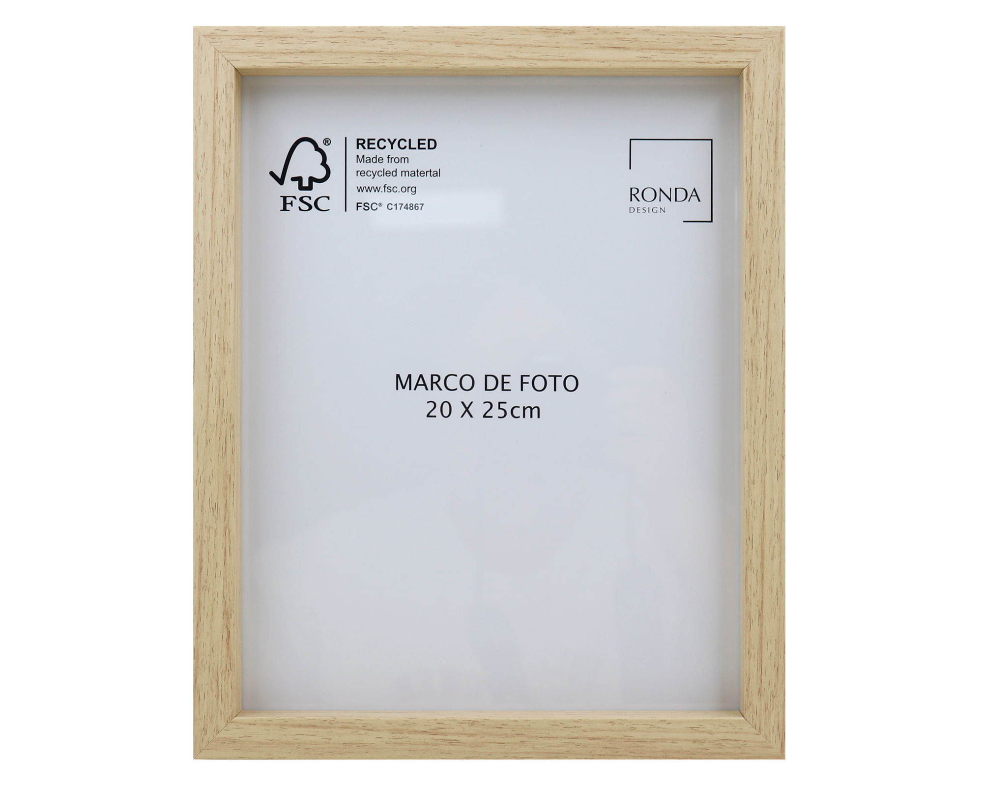 Marco  Marco foto 20x25 cm natural | Easy.cl
