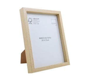 Marco foto 20x25 cm natural