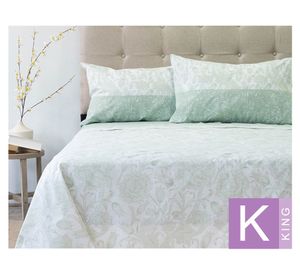 Sábana King 144 hilos Premium Composé Viburnum