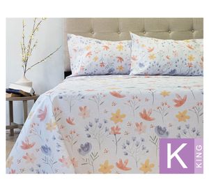 Sábana King 144 hilos Premium Composé Tile