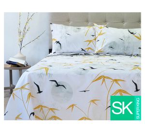 Sábana Súper King 144 hilos Premium Composé Sunset