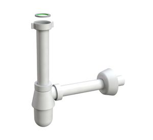 Sifón lavamanos 1.1/4'' 32 mm Polipropileno blanco