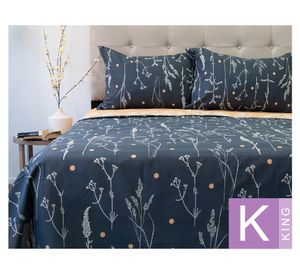 Sábana King 144 hilos Premium Composé Nightfall