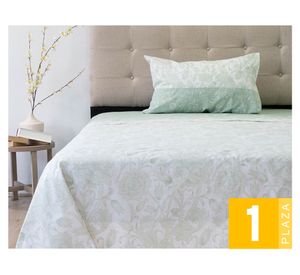 Sábana 1 Plaza 144 hilos Premium Composé Viburnum