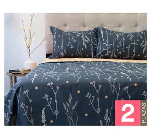 Sábana 2 plazas 144 hilos Premium Composé Nightfall