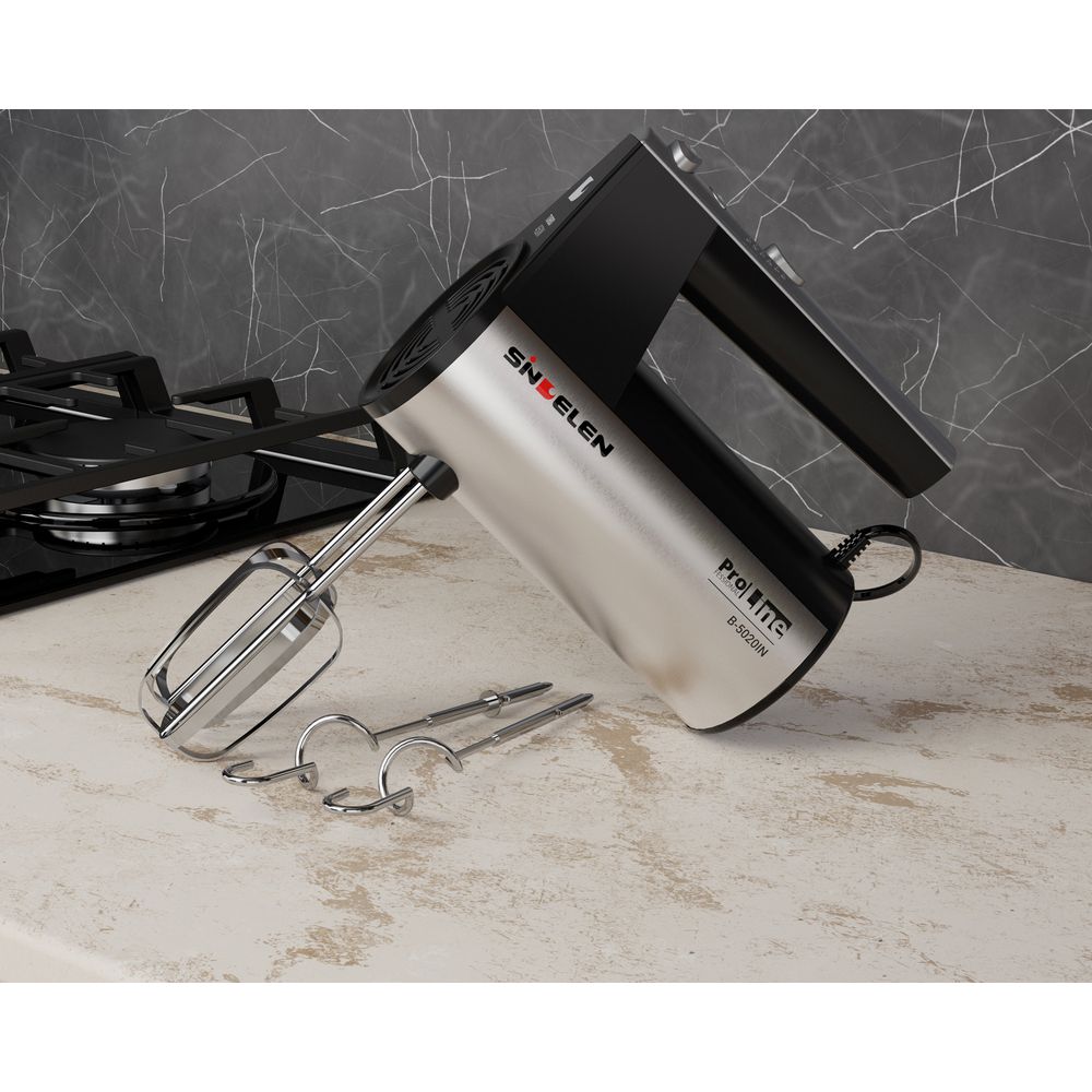 Sindelen Batidora Turbo Acero Inoxidable/Negro B-5020IN, foto 5