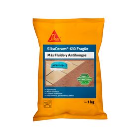 Fragüe Sikaceram 1 kg café oscuro