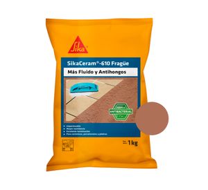 Fragüe Sikaceram 1 kg café oscuro