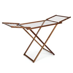 Tendedero pie con alas 13 m de secado madera