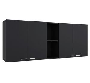 Mueble de cocina superior Portofino wengue 60x150x31.5 cm