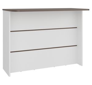 Barra auxiliar de cocina Fendi blanco/milán 90x120x60 cm