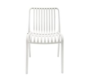 Silla de exterior Deco Bremen blanco