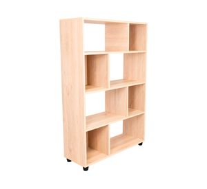 Librero Indira rovere 122.2x80.1x28.8 cm