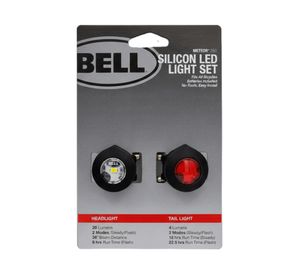 Set luces bicicleta Flash Bell Wo Front - Rear Led