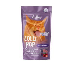 Snack para gatos sabor cran berry  63 g 3 un.