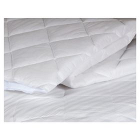 Cubrecolchón básico blanco 1.5 plazas