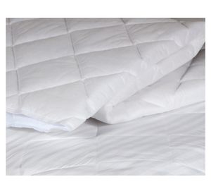 Cubrecolchón básico blanco 1.5 plazas