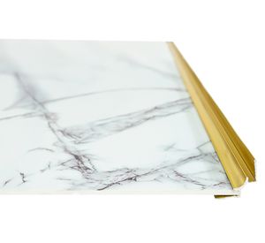 Perfil esquinero interior dorado 2.5 m