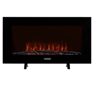 Chimenea eléctrica TH-FP90 2000W negro