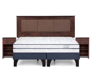 Cama europea King Autonomy Sky + Set Rachel