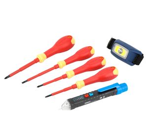 Set herramientas manuales 6 piezas