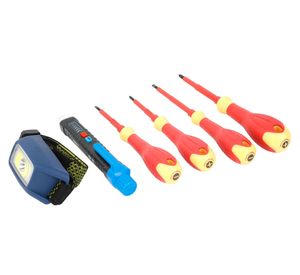 Set herramientas manuales 6 piezas