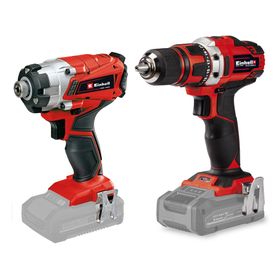 Taladro inalámbrico TE-CI 18/1 Li + Atornillador TE-CD 18/40 Li + batería 18 V Ion Litio + cargador + bolso