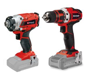 Taladro inalámbrico TE-CI 18/1 Li + Atornillador TE-CD 18/40 Li + batería 18 V Ion Litio + cargador + bolso