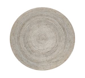 Alfombra redonda Braided yute arena 150x150 cm