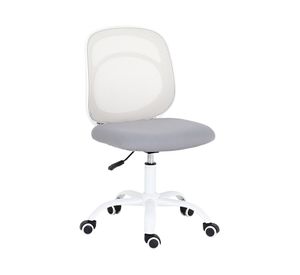 Silla PC Nara gris/blanco