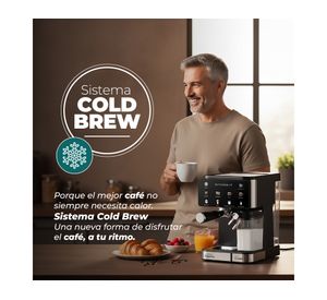 Cafetera Power Brew 9 en 1 negro 1.5 lt