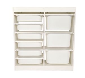 Mueble organizador Grace blanco