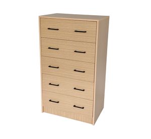 Cómoda Hill natural 5 cajones