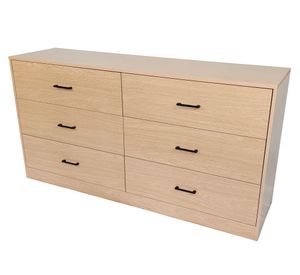 Cómoda Hill natural 6 cajones