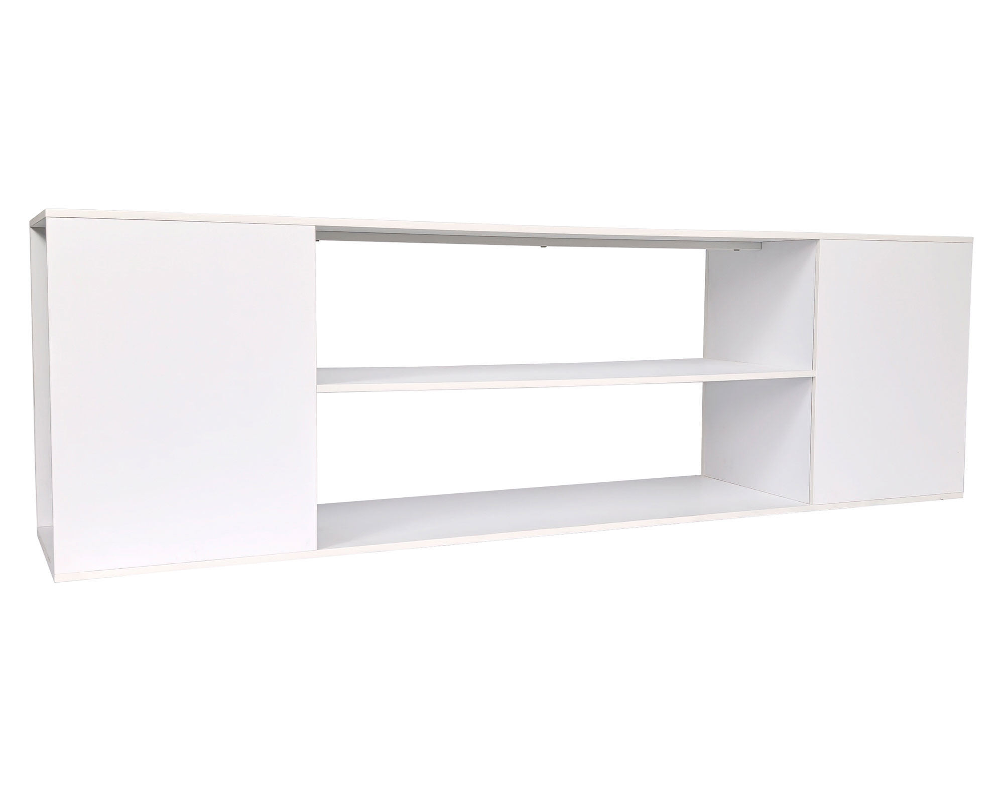 M+Design Rack TV Osaka 75'' blanco 180x40x55 cm