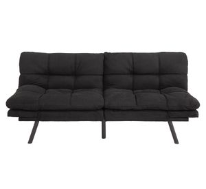 Futón Koda negro 2 plazas