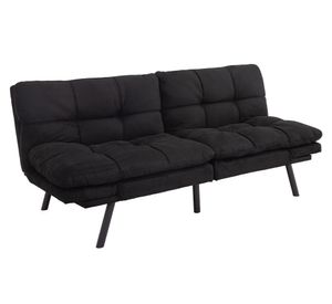 Futón Koda negro 2 plazas