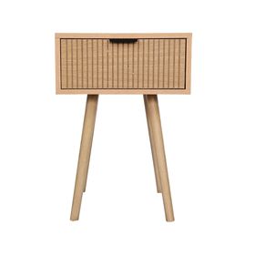 Velador Goja natural 1 cajón