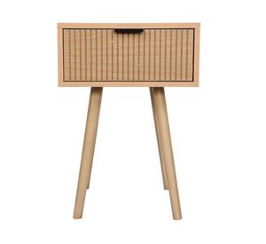 Velador Goja natural 1 cajón