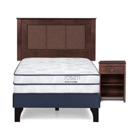 Cama europea Autonomy Sky 1.5 plazas + set Rachel