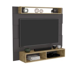 Panel TV 60" Charlotte plomo/macadamia