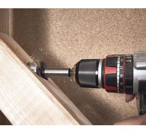 Set 5 brocas Fortsner para madera KWB