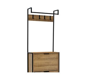 Zapatera Bon natural 172x60x26 cm