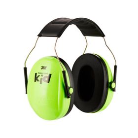 Orejera protección auditiva Peltor Kids verde