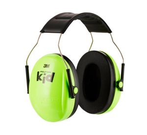 Orejera protección auditiva Peltor Kids verde
